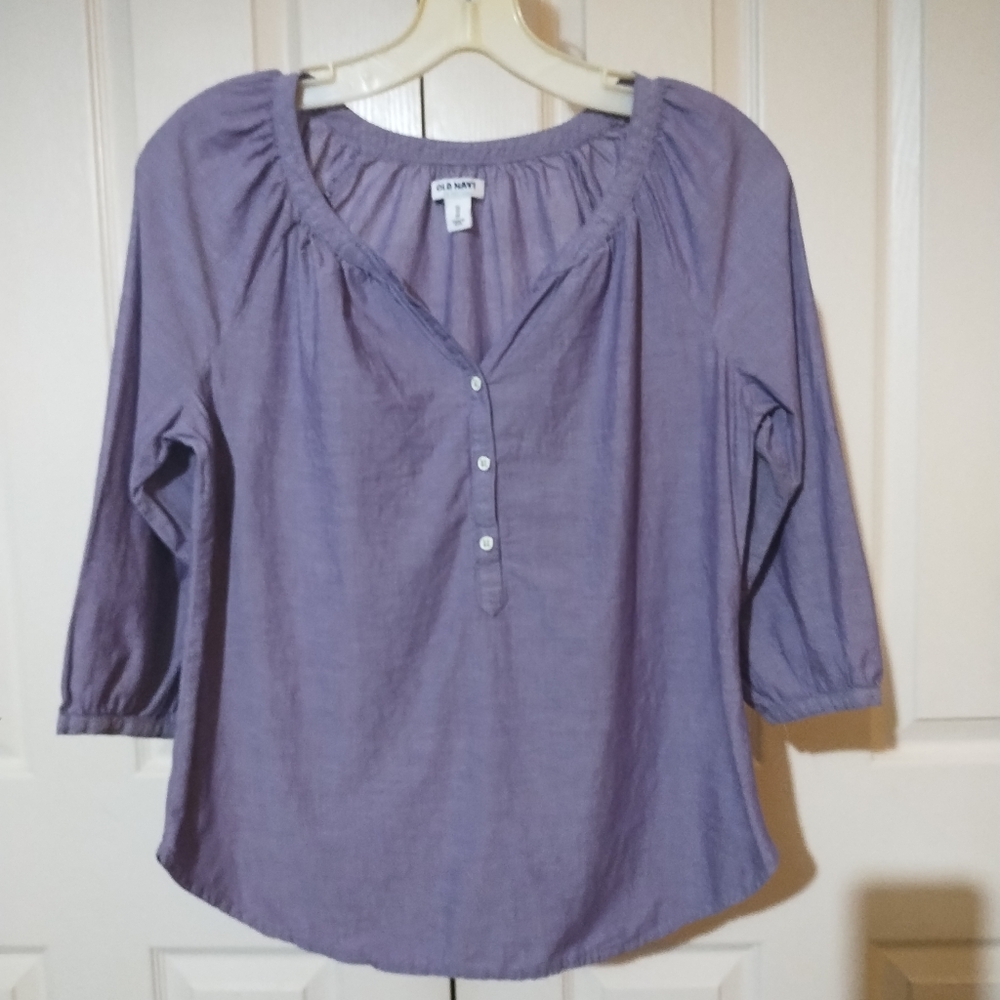 Old Navy Purple Blouse